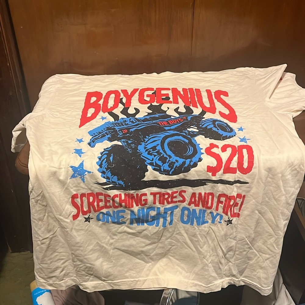 Boygenius monster truck shirt